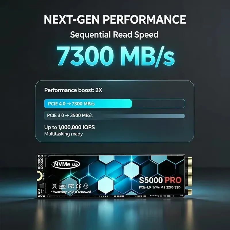 Novo disco rígido SSD M.2 S500 - M.2 Nvme 4Tb Pcie 4.0 Ssd avaliação e preço
